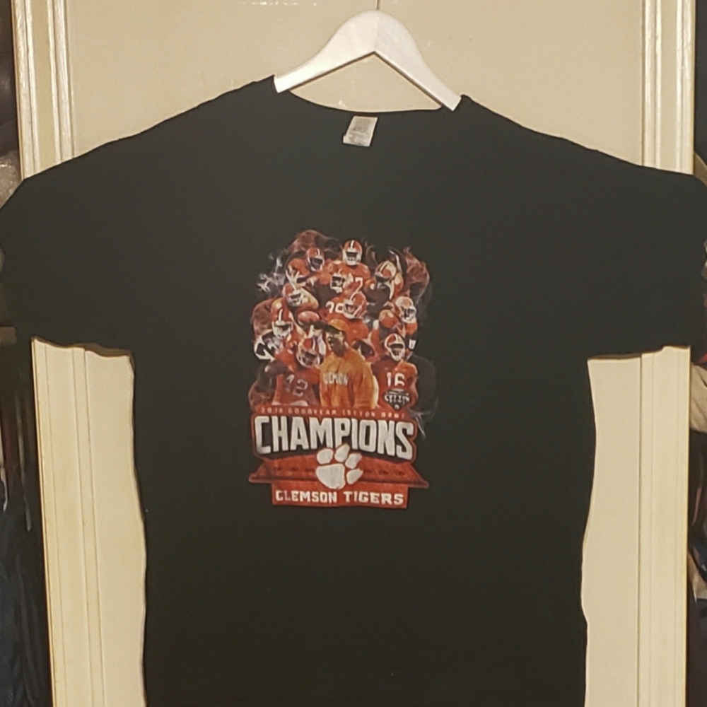 Men's Clemson Tigers Champions TShirt 2XL